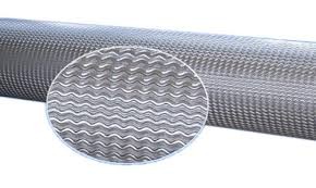 Linha feita sob encomenda tipo rolo da onda de Anilox para a folha plástica, gravação de superfície da placa