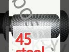 45 Material do eixo de aço Rolha gravada de aço para desempenho de gravação duradouro