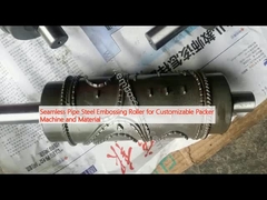 Rolo de embelezamento de tubos sem costura de aço para máquina e material de embalagem personalizáveis