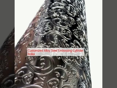Rolo de cilindro em relevo de aço ligado personalizado