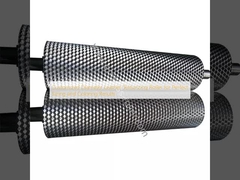 Rolo de texturização de couro de diâmetro personalizado para resultados de dimensionamento e coloração perfeitos