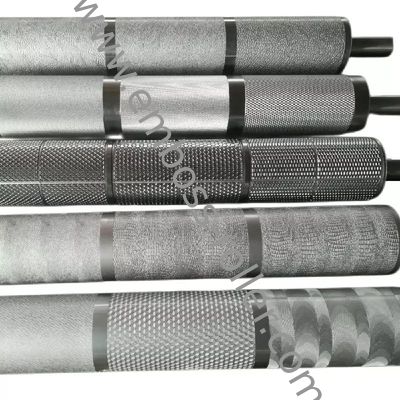 Rolo de texturização de couro de diâmetro personalizado para resultados de dimensionamento e coloração perfeitos